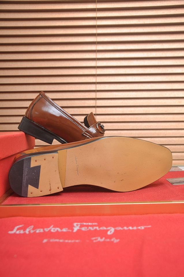 Ferragamo Leather Designer Sneakers Colorway 8 1133270-8