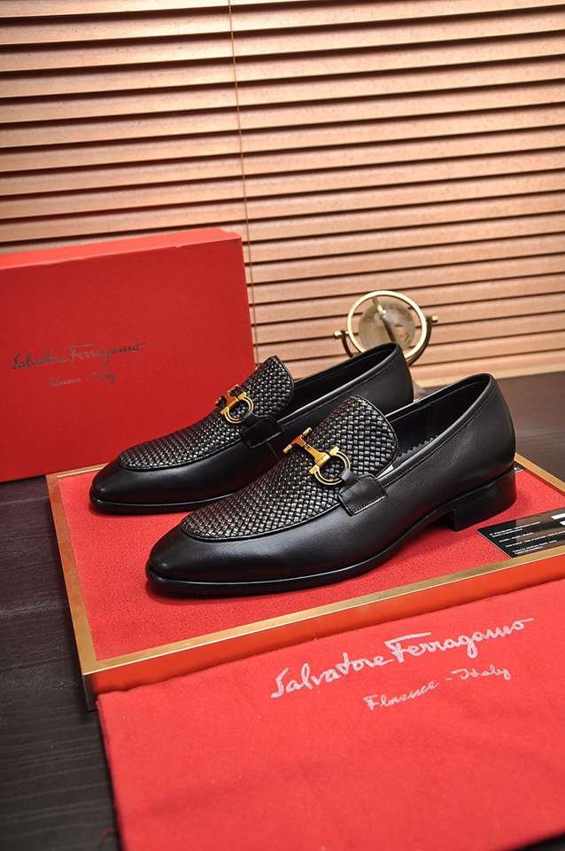 Ferragamo Leather Designer Sneakers Colorway 5 1133300-5