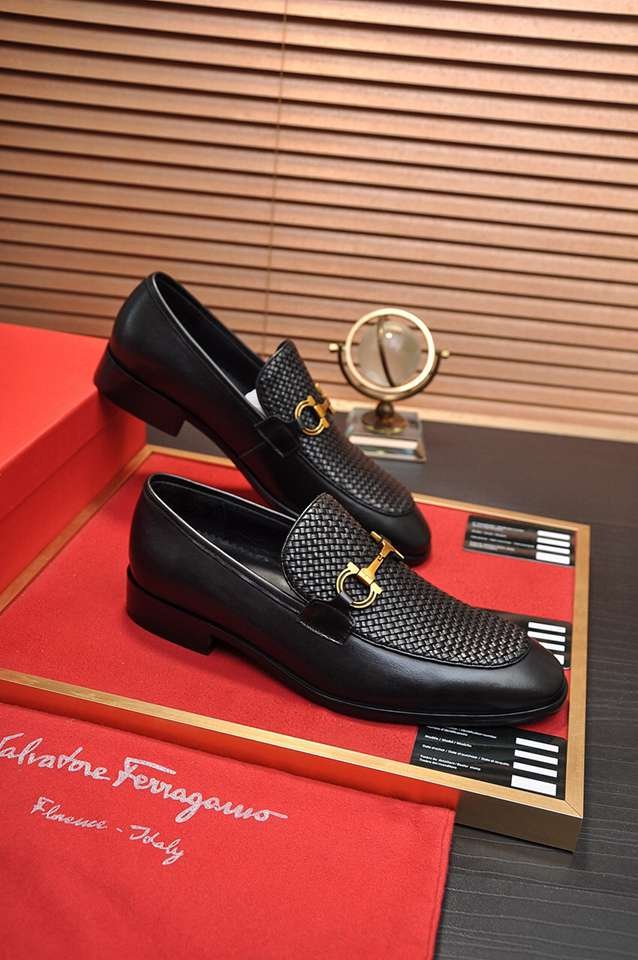 Ferragamo Leather Designer Sneakers Colorway 5 1133300-5
