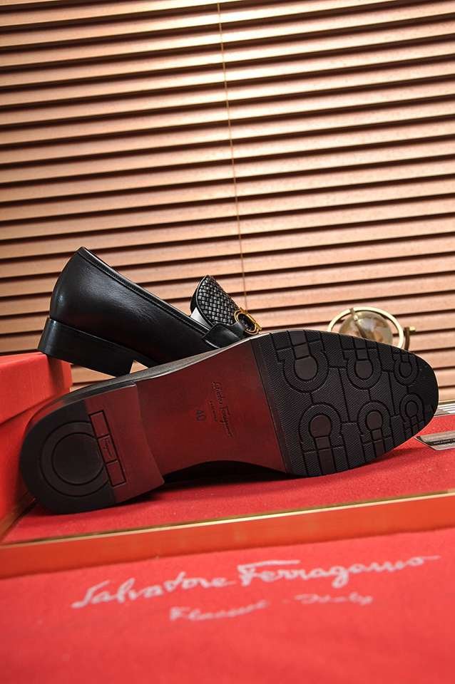 Ferragamo Leather Designer Sneakers Colorway 5 1133300-5