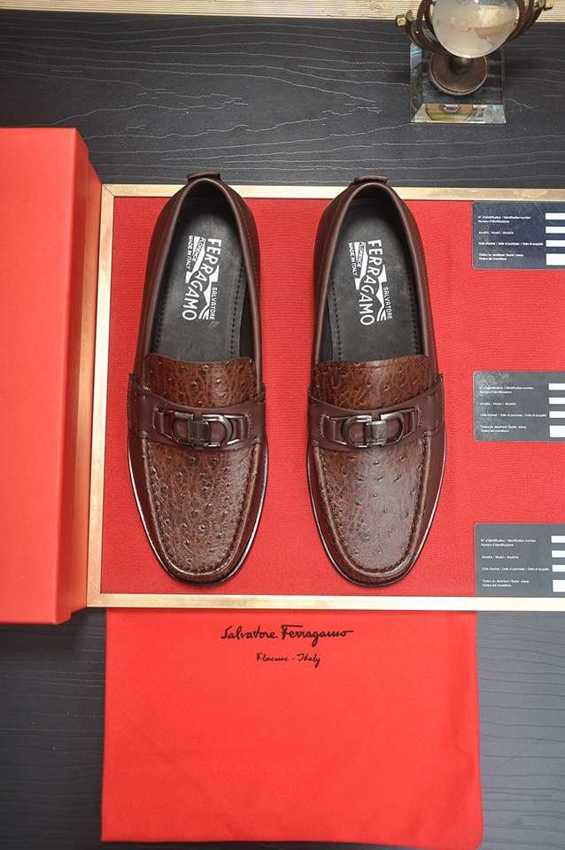 Ferragamo Leather Dress Shoes Colorway 9 1133310-9