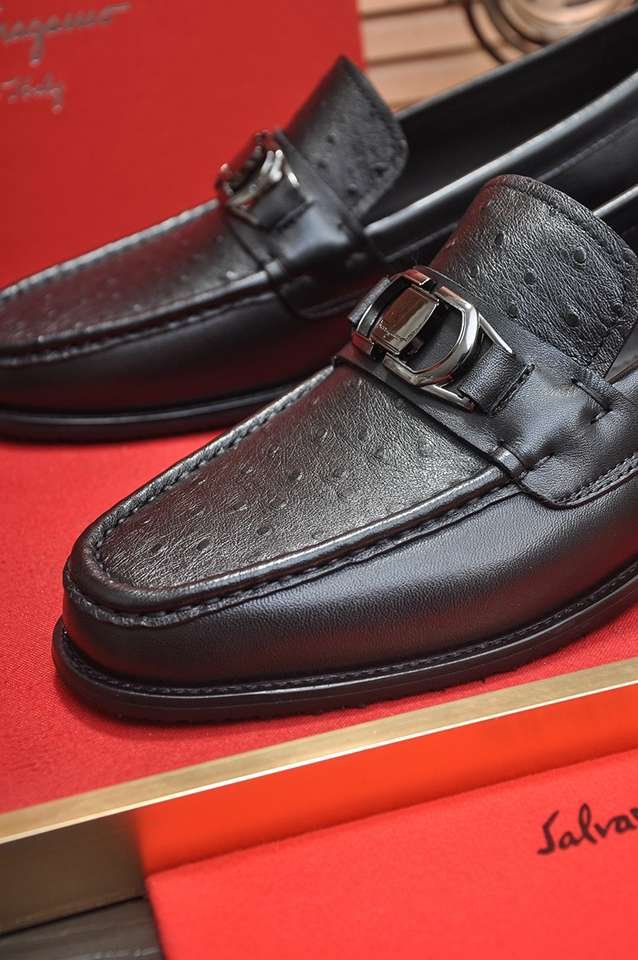 Ferragamo Leather Dress Shoes Colorway 8 1133310-8