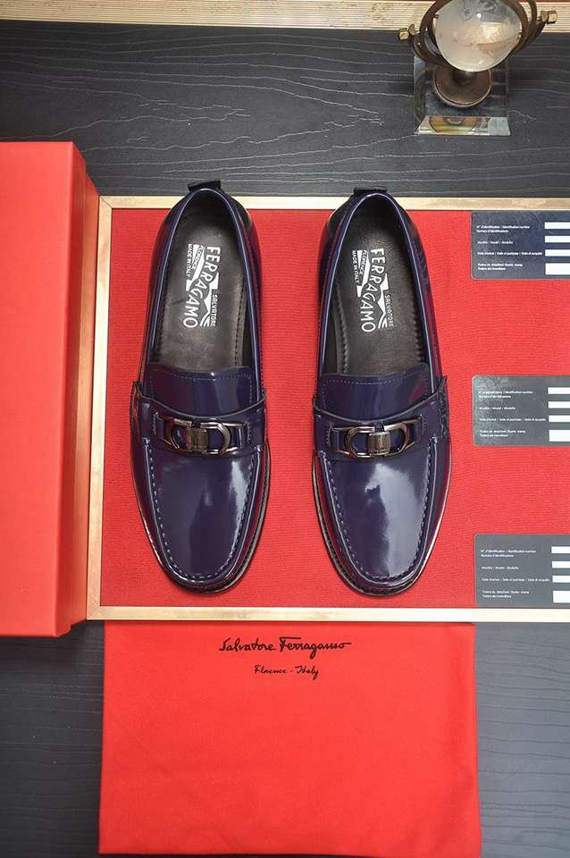 Ferragamo Leather Dress Shoes Colorway 7 1133310-7