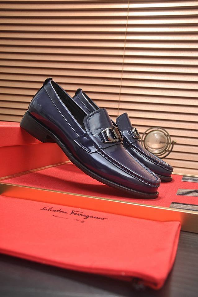 Ferragamo Leather Dress Shoes Colorway 7 1133310-7