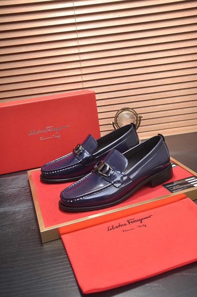 Ferragamo Leather Dress Shoes Colorway 7 1133310-7