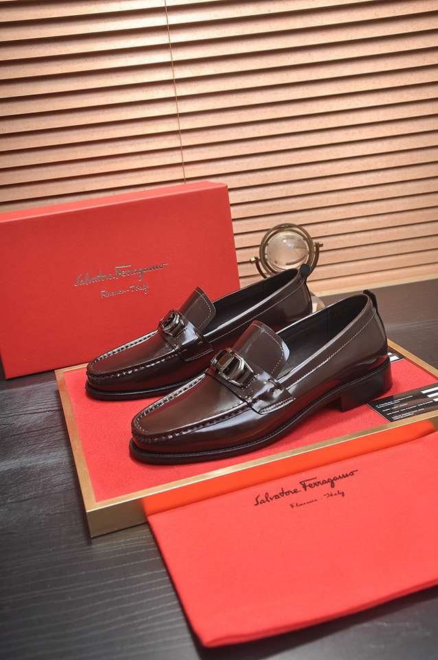 Ferragamo Leather Dress Shoes Colorway 6 1133310-6