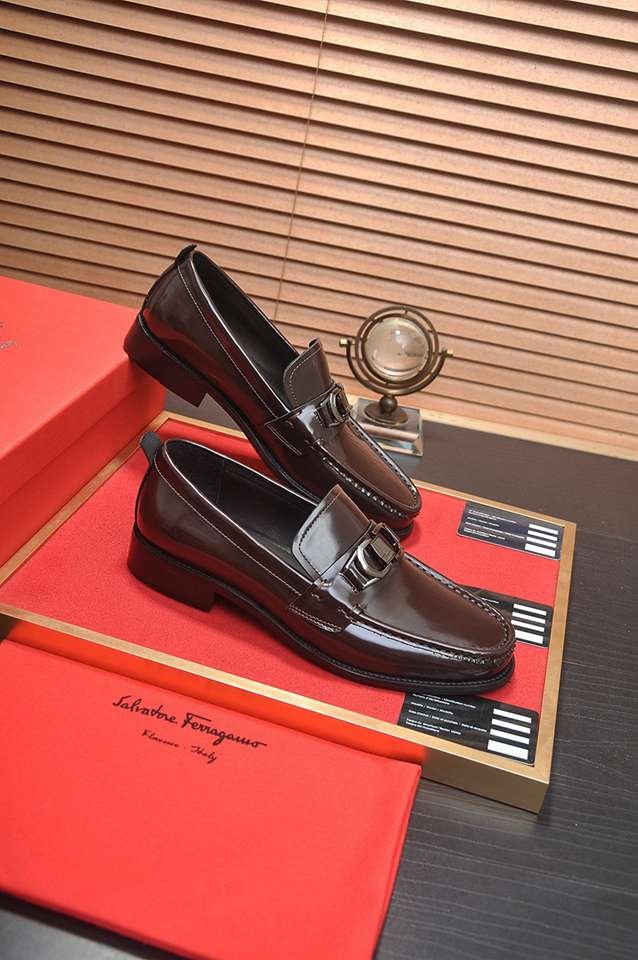 Ferragamo Leather Dress Shoes Colorway 6 1133310-6
