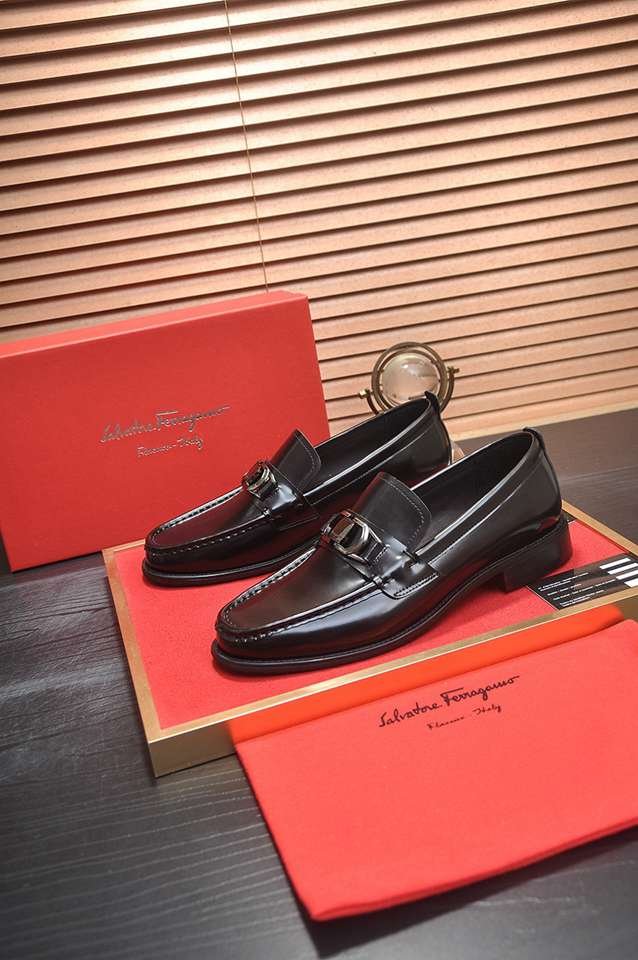 Ferragamo Leather Dress Shoes Colorway 5 1133310-5