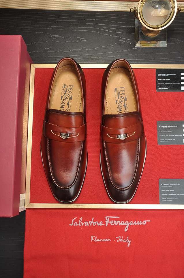 Ferragamo Leather Designer Sneakers Colorway 6 1133270-6