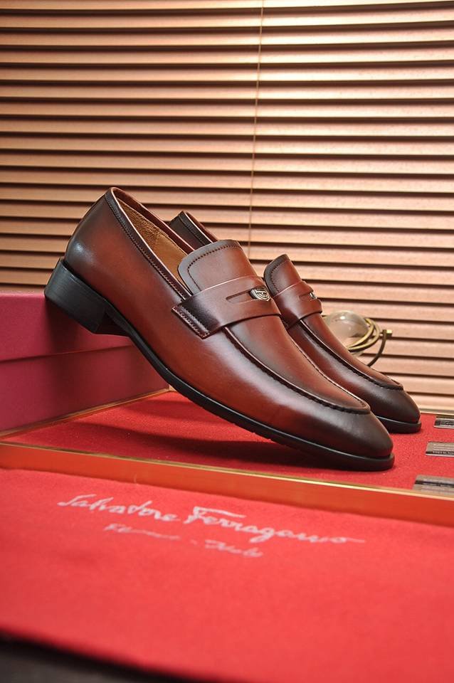 Ferragamo Leather Designer Sneakers Colorway 6 1133270-6