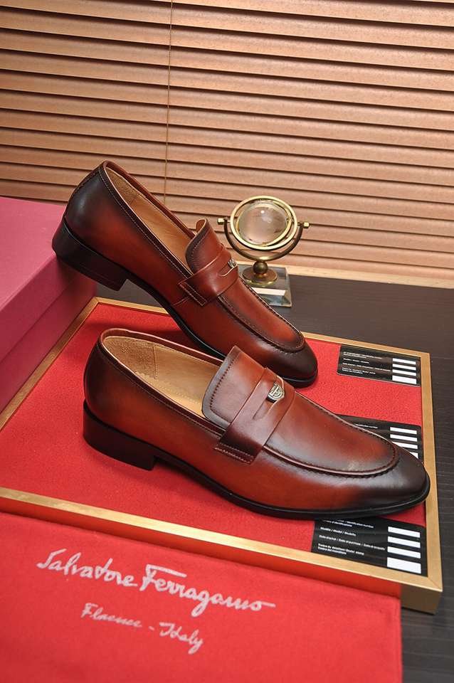 Ferragamo Leather Designer Sneakers Colorway 6 1133270-6