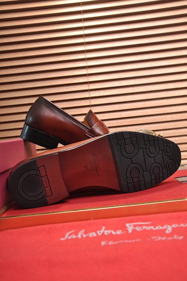 Ferragamo Leather Designer Sneakers Colorway 6 1133270-6