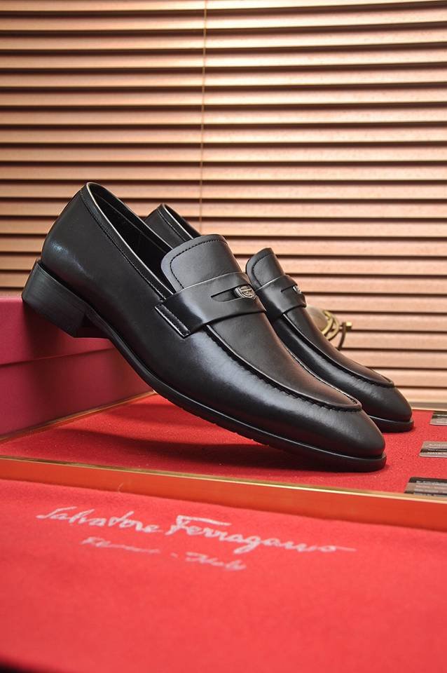 Ferragamo Leather Designer Sneakers Colorway 5 1133270-5