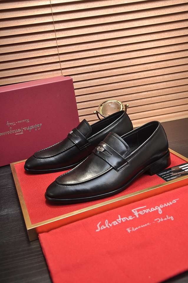 Ferragamo Leather Designer Sneakers Colorway 5 1133270-5