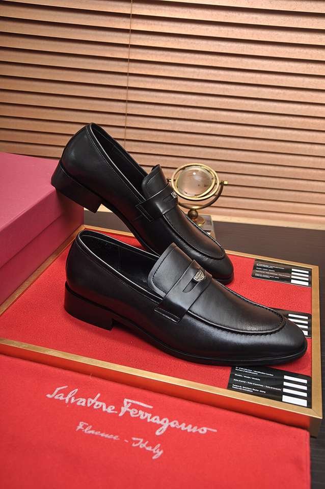Ferragamo Leather Designer Sneakers Colorway 5 1133270-5