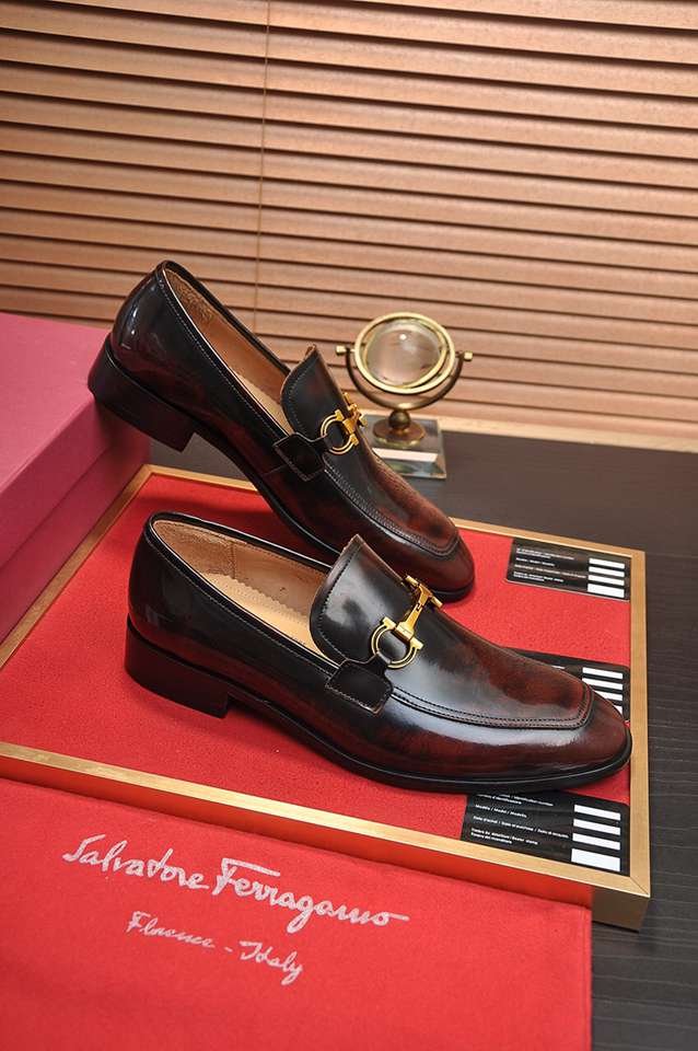 Ferragamo Leather Designer Sneakers Colorway 4 1133270-4