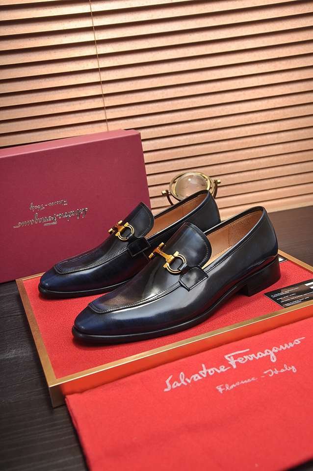 Ferragamo Leather Designer Sneakers Colorway 3 1133270-3