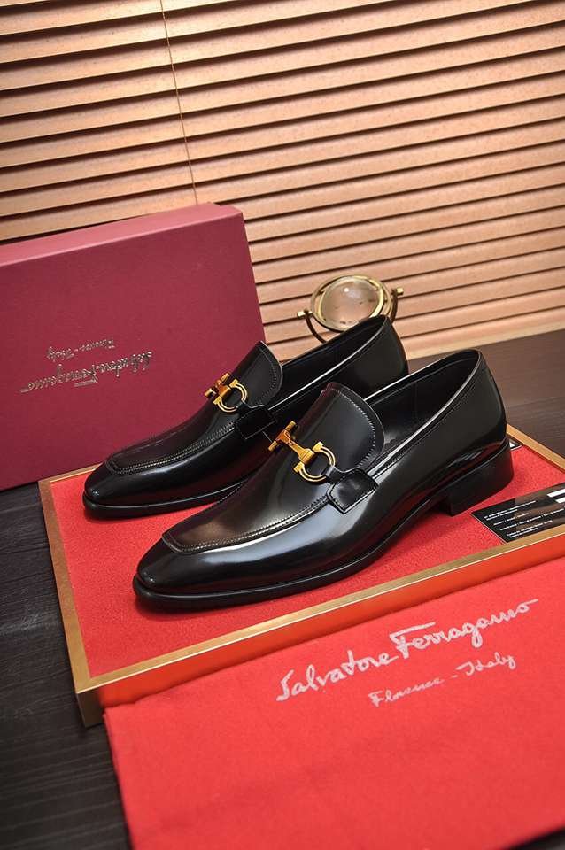 Ferragamo Leather Designer Sneakers Colorway 2 1133270-2