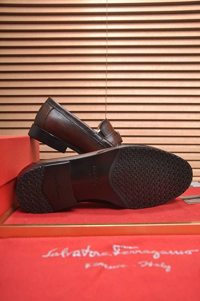 Ferragamo Leather Designer Sneakers Colorway 10 1133290-10