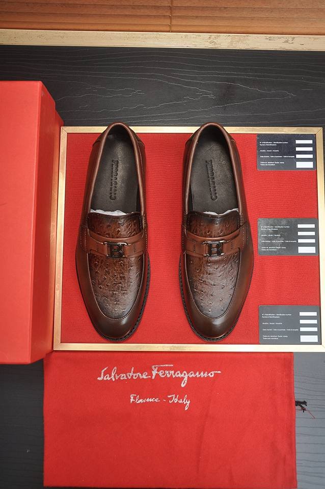 Ferragamo Leather Designer Sneakers Colorway 9 1133290-9