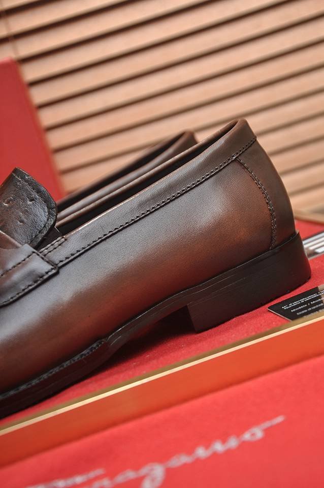 Ferragamo Leather Designer Sneakers Colorway 9 1133290-9