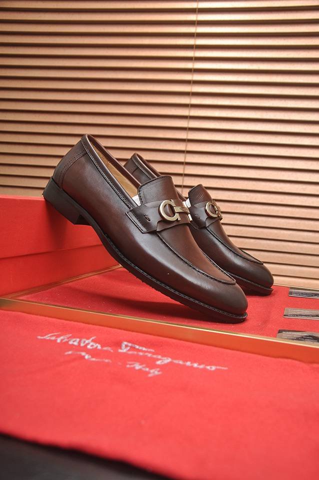 Ferragamo Leather Designer Sneakers Colorway 7 1133290-7