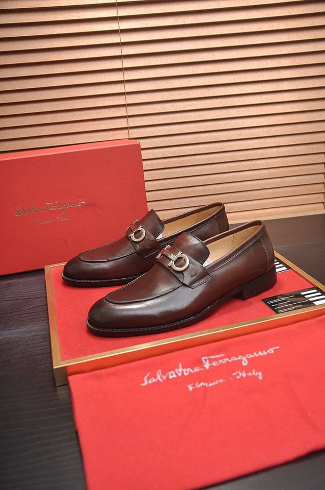 Ferragamo Leather Designer Sneakers Colorway 7 1133290-7