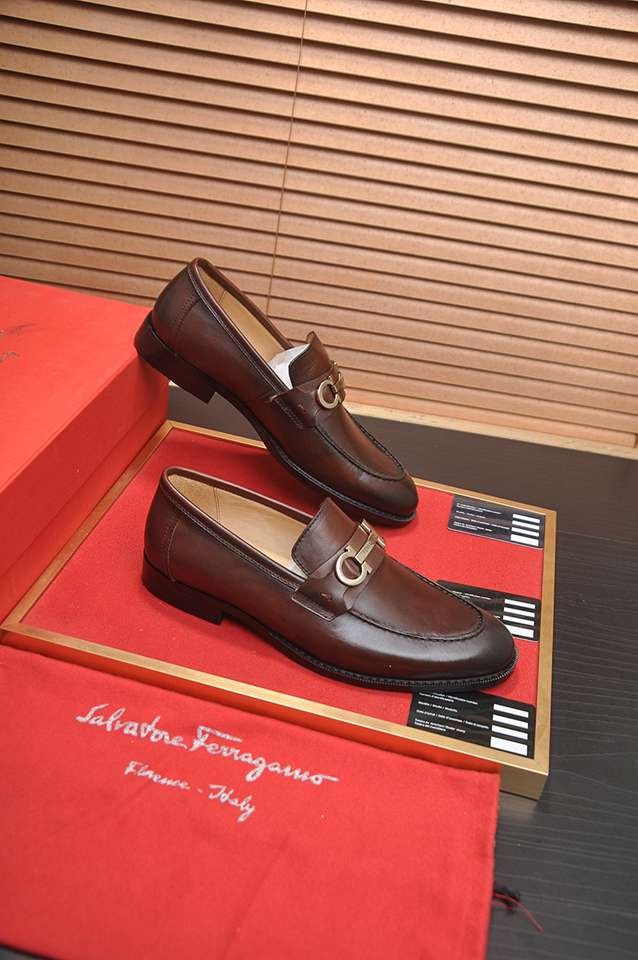 Ferragamo Leather Designer Sneakers Colorway 7 1133290-7