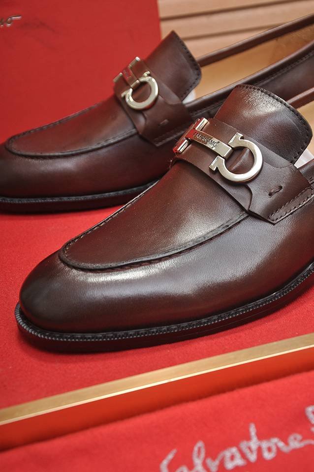 Ferragamo Leather Designer Sneakers Colorway 7 1133290-7