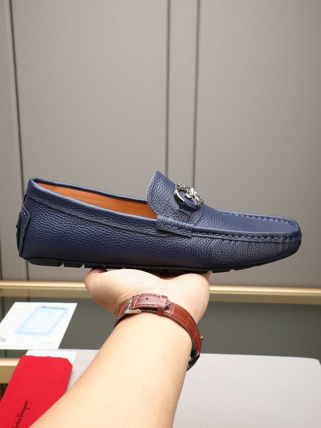 Ferragamo Leather Sneakers Colorway 3 1308220-3
