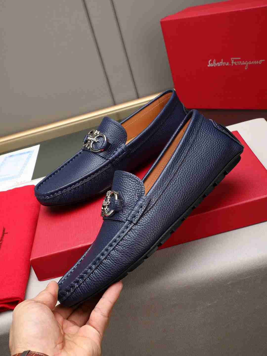 Ferragamo Leather Sneakers Colorway 3 1308220-3
