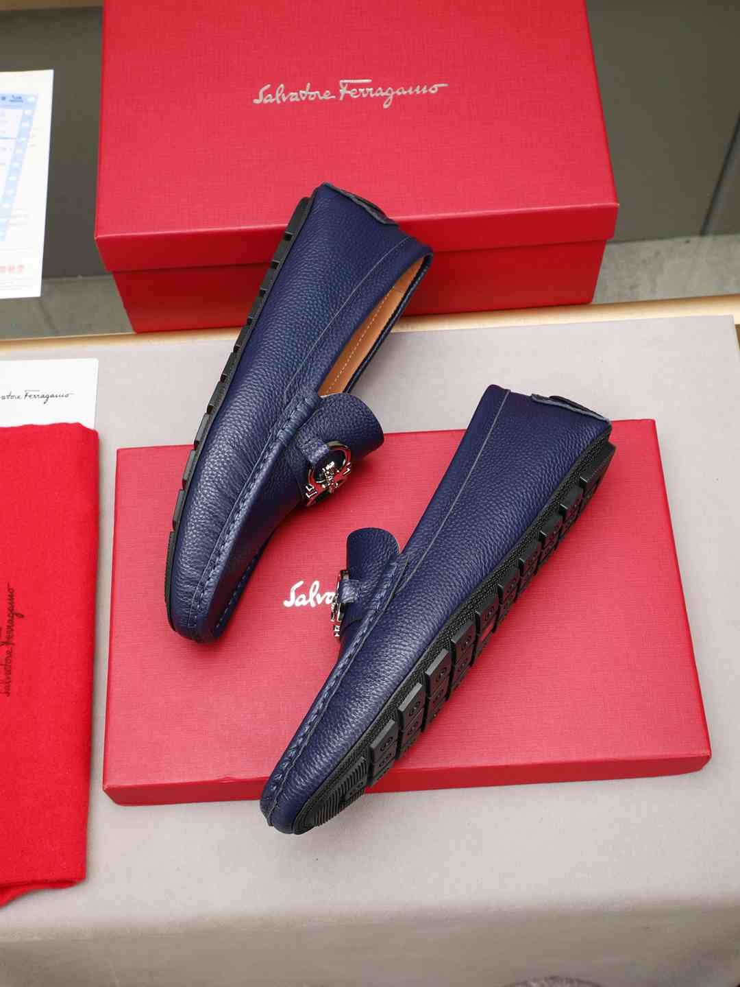 Ferragamo Leather Sneakers Colorway 3 1308220-3