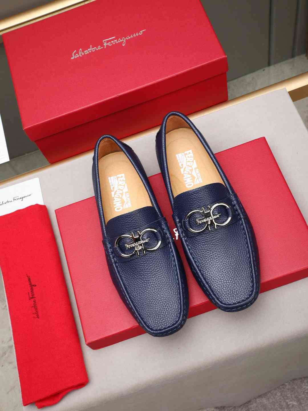 Ferragamo Leather Sneakers Colorway 3 1308220-3