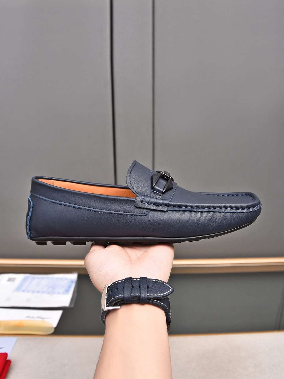Ferragamo Leather Sneakers Colorway 1 1308220-1