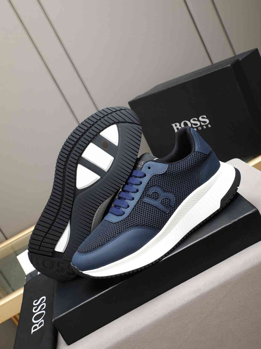 Boss Leather Designer Sneakers Colorway 20 1308240-20
