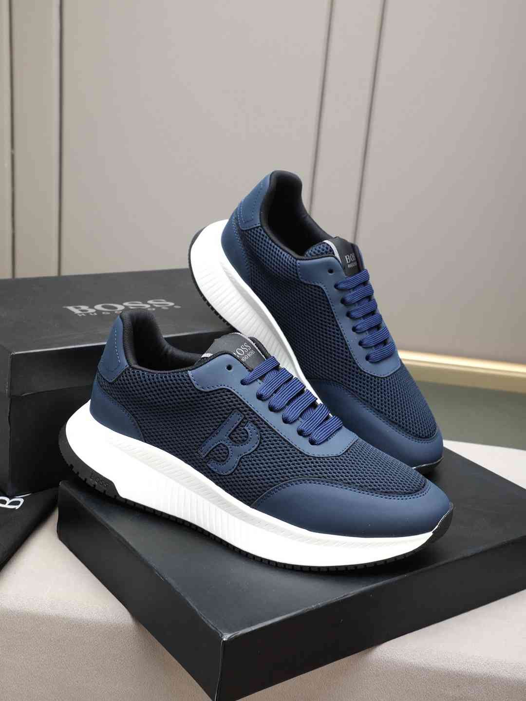 Boss Leather Designer Sneakers Colorway 20 1308240-20