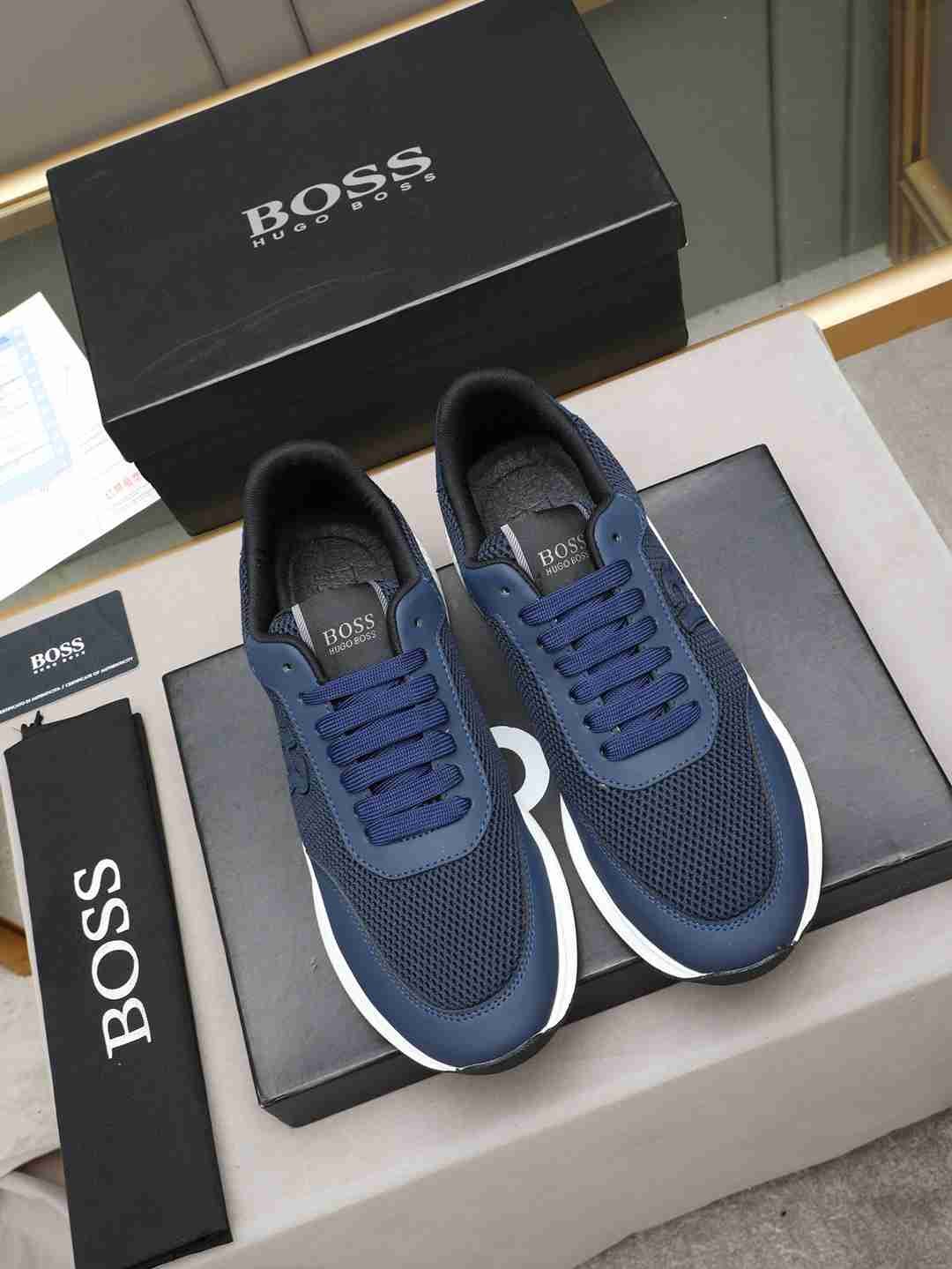 Boss Leather Designer Sneakers Colorway 20 1308240-20