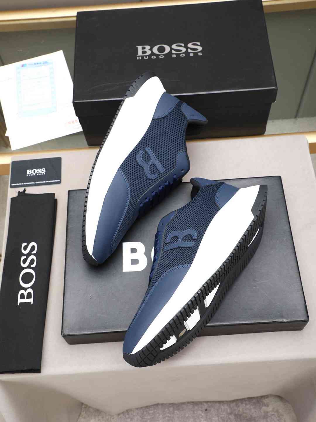 Boss Leather Designer Sneakers Colorway 20 1308240-20
