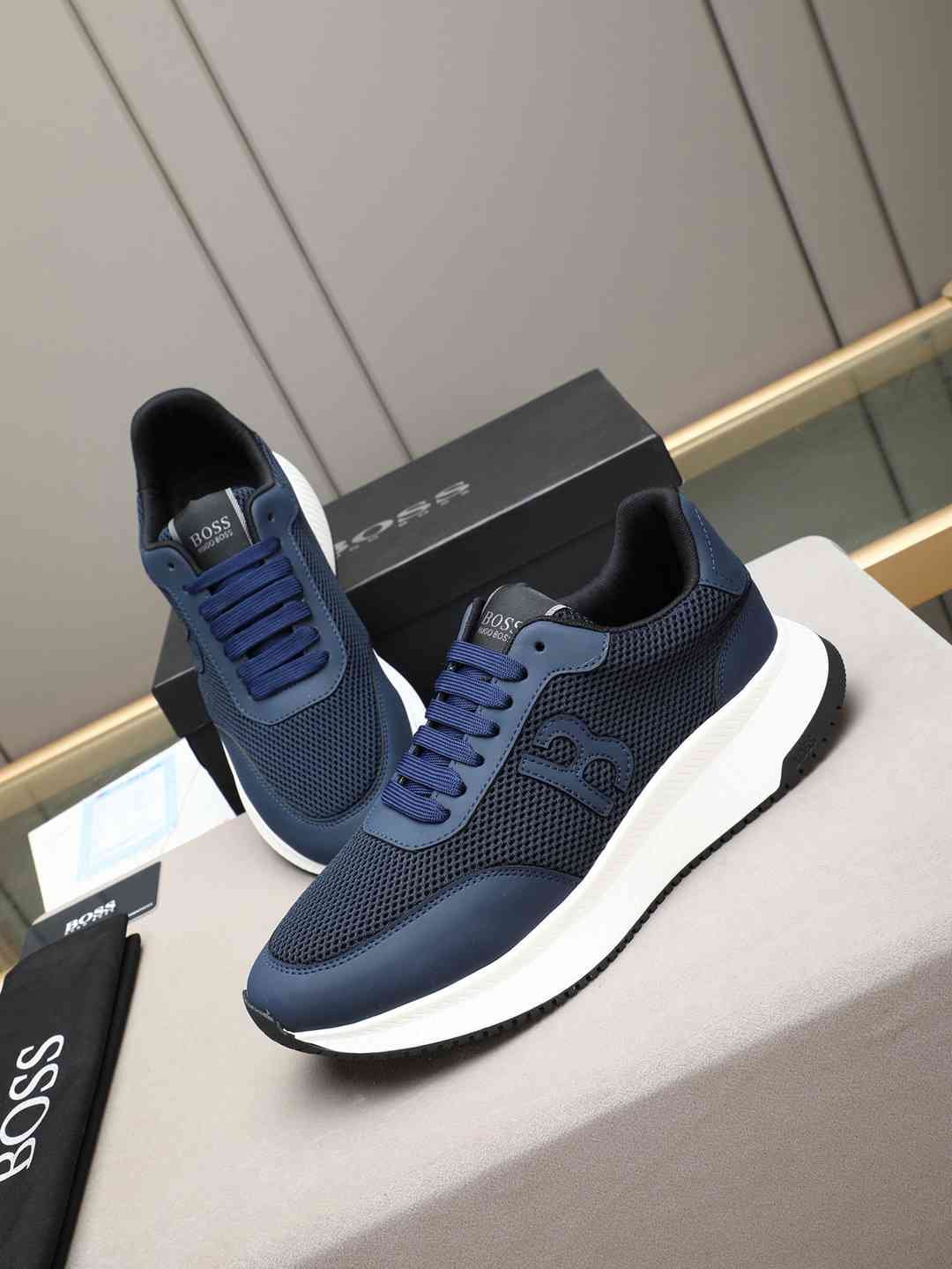 Boss Leather Designer Sneakers Colorway 20 1308240-20