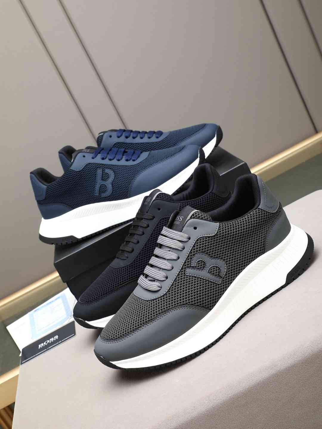 Boss Leather Designer Sneakers Colorway 20 1308240-20