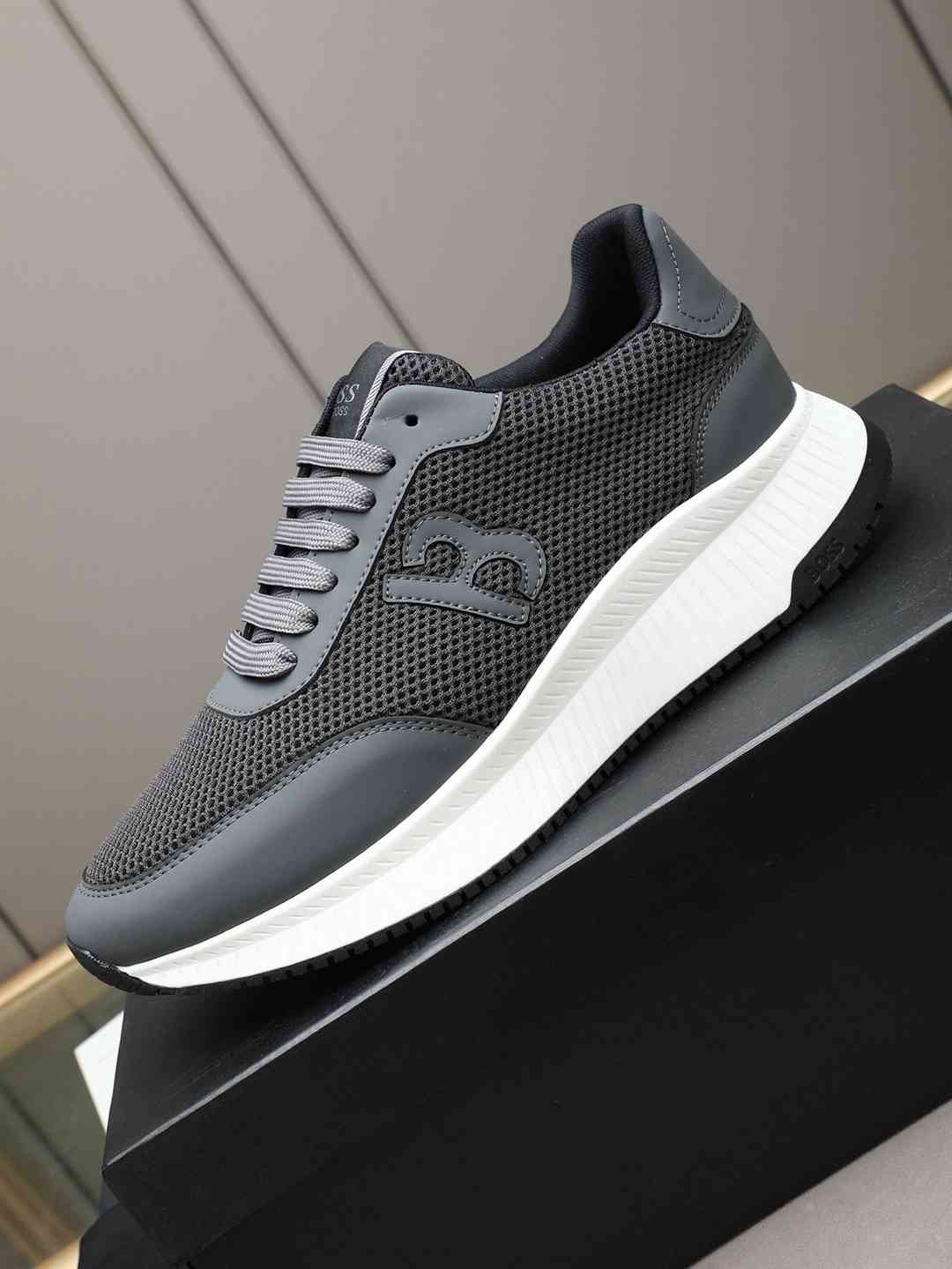 Boss Leather Designer Sneakers Colorway 19 1308240-19