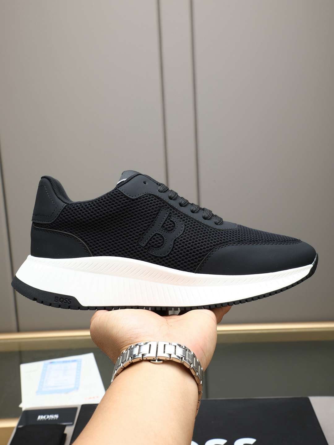 Boss Leather Designer Sneakers Colorway 18 1308240-18