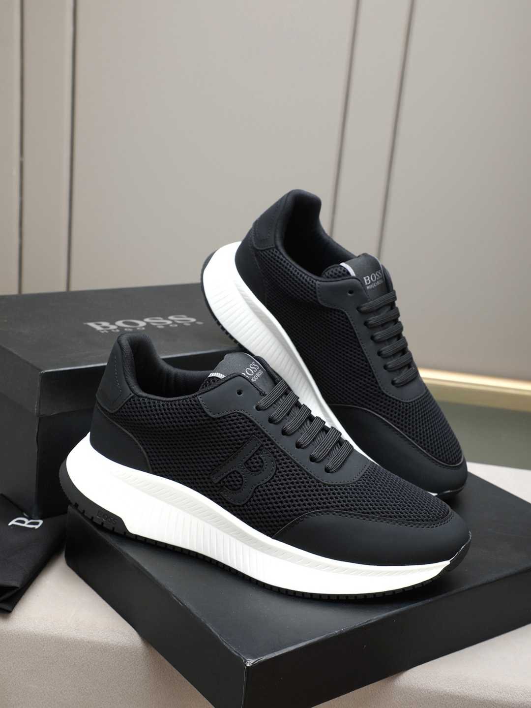 Boss Leather Designer Sneakers Colorway 18 1308240-18