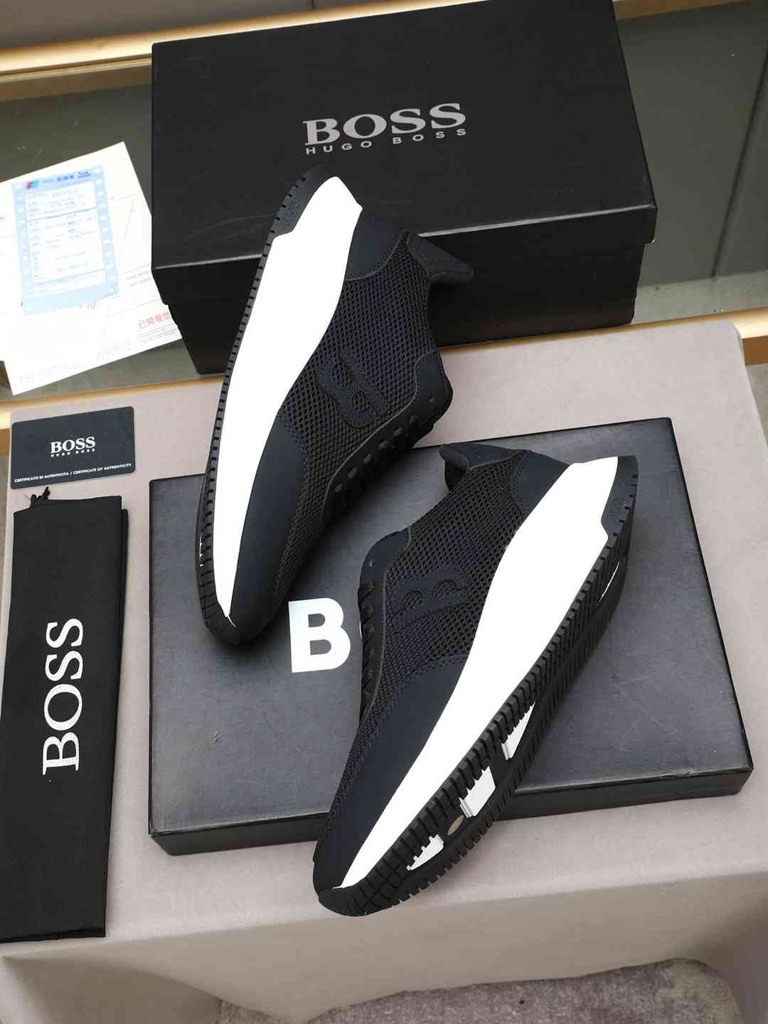 Boss Leather Designer Sneakers Colorway 18 1308240-18