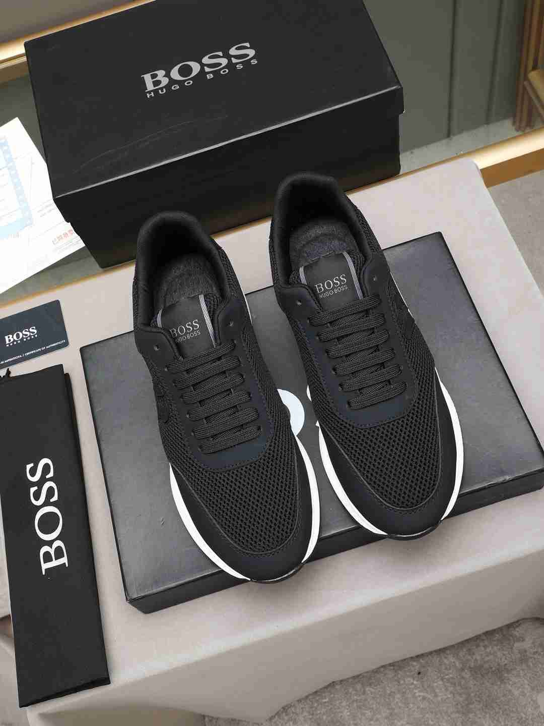 Boss Leather Designer Sneakers Colorway 18 1308240-18