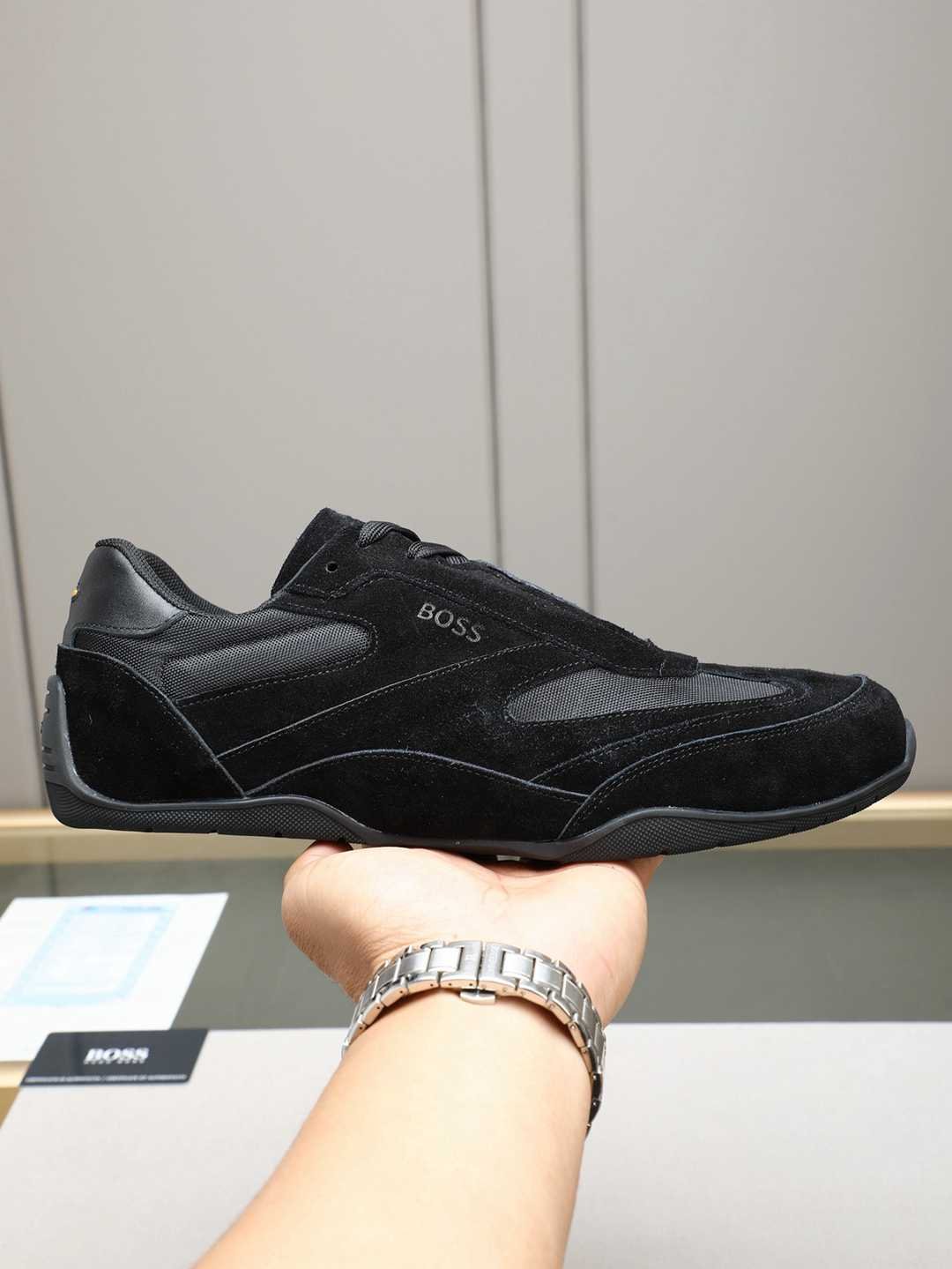Boss Men's Leather Casual Sneakers Colorway 11 1308250-11