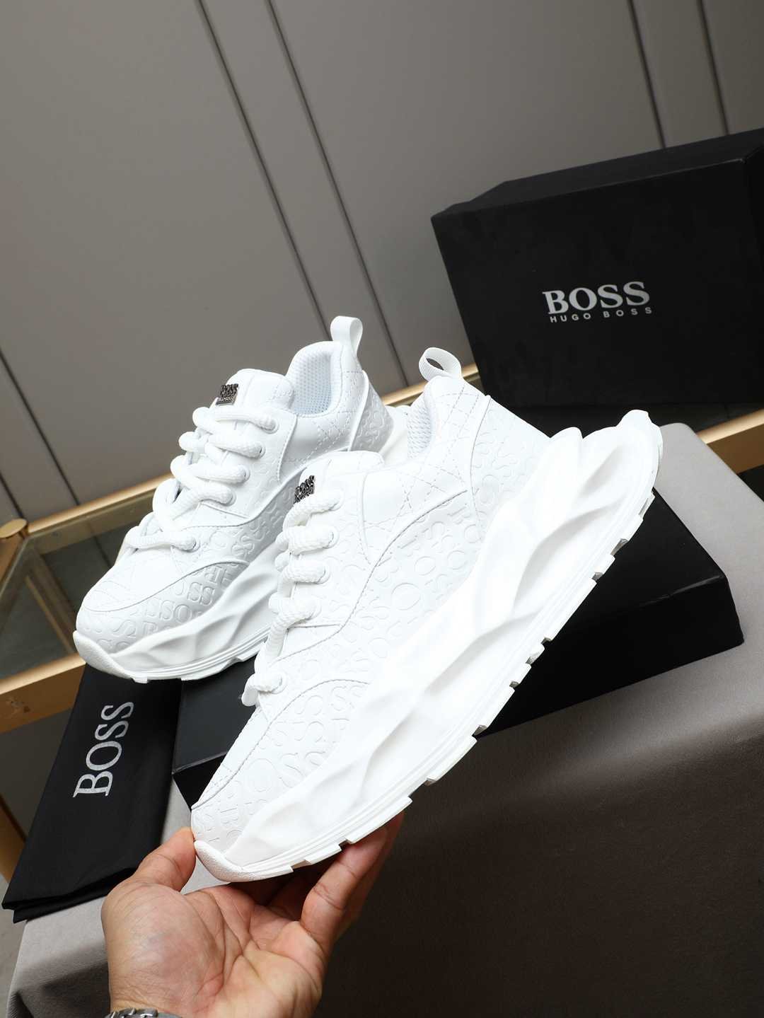 Boss Leather Designer Sneakers Colorway 1 1308310-1