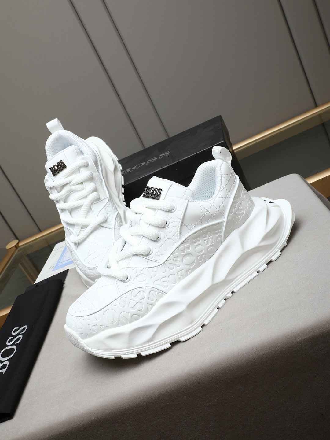 Boss Leather Designer Sneakers Colorway 1 1308310-1