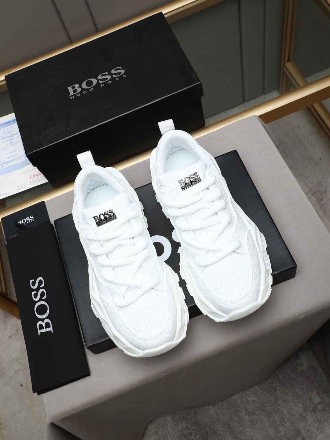 Boss Leather Designer Sneakers Colorway 1 1308310-1