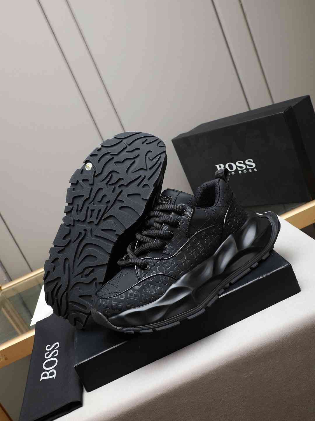 Boss Leather Designer Sneakers 1308310